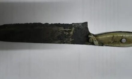 Lo amenazó con un cuchillo carnicero y lo hirió en plena Capital