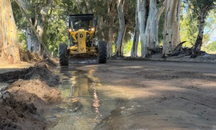 Zonda: Continúan los trabajos de limpieza en la RP12 y el acceso sigue restringido