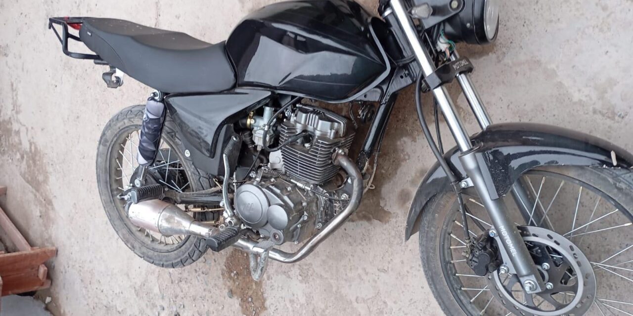 Rivadavia: Detuvieron a un joven con una moto robada y municiones de distintos calibres