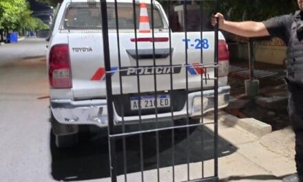 Caminaba con una reja robada y terminó preso en el Buenaventura Luna