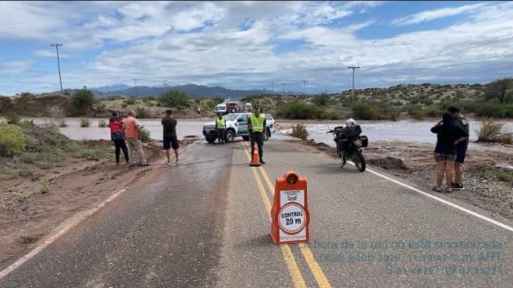 Corte total en Ruta Nacional 141 por creciente: Piden no circular bajo ningún aspecto