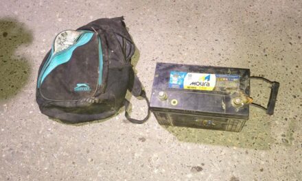 Intentaban robar la batería de una camioneta y fueron detenidos en Rawson