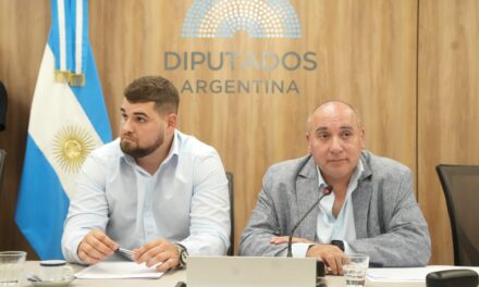 Peluc quedó al frente de una comisión clave del Congreso que debate la Ley de Glaciares