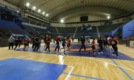 Lucha Olímpica en el Aldo Cantoni