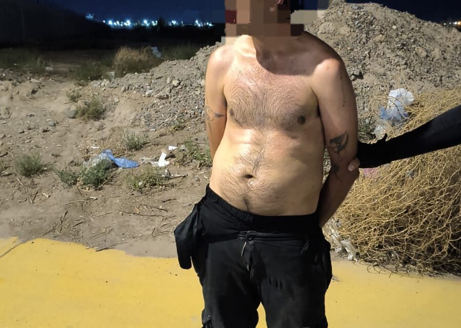 Sorprendieron a un intruso en el fondo de una casa en Chimbas y terminó detenido