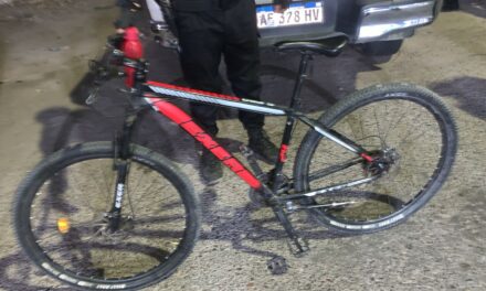 Intentó llevarse una bicicleta frente a un local y terminó detenido a los pocos metros