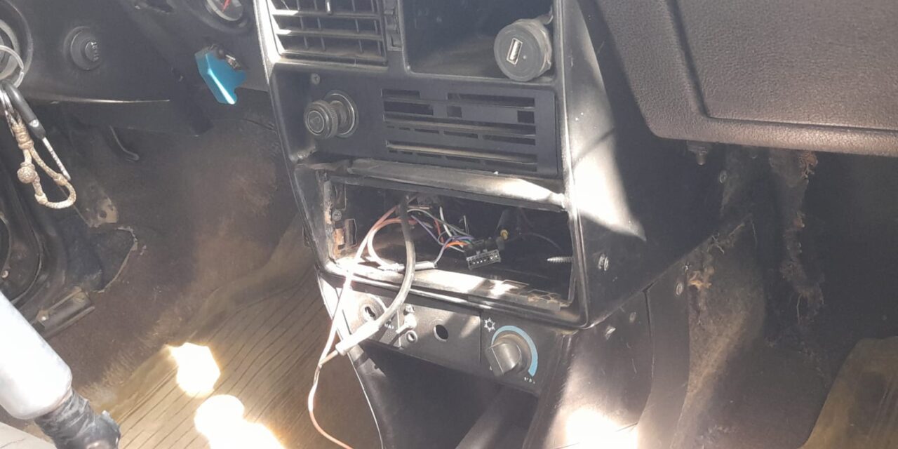 Lo sorprendieron robando un Fiat Duna y terminó preso
