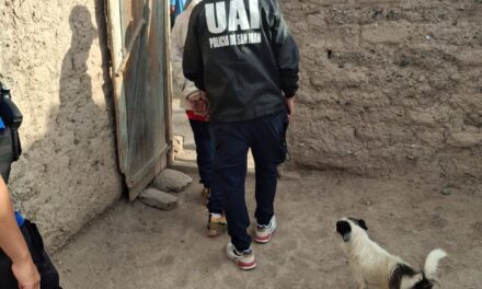 Allanamiento en Villa Hipódromo terminó con un hombre detenido