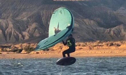 El primer Campus Argentino Juvenil de Wingfoil