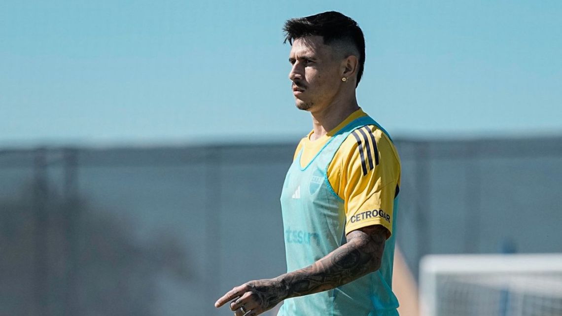 Adam Bareiro debutará con la camiseta de Boca ante Gimnasia de Chivilcoy por la Copa Argentina