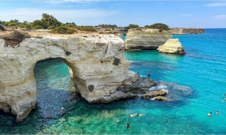 Colapsó el Arco de los Enamorados en Italia tras un fuerte temporal en San Valentín
