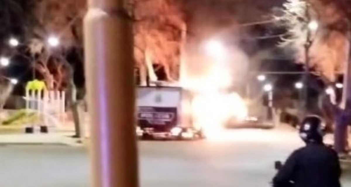 Preocupa un nuevo ataque incendiario contra una casilla policial en Santa Lucía