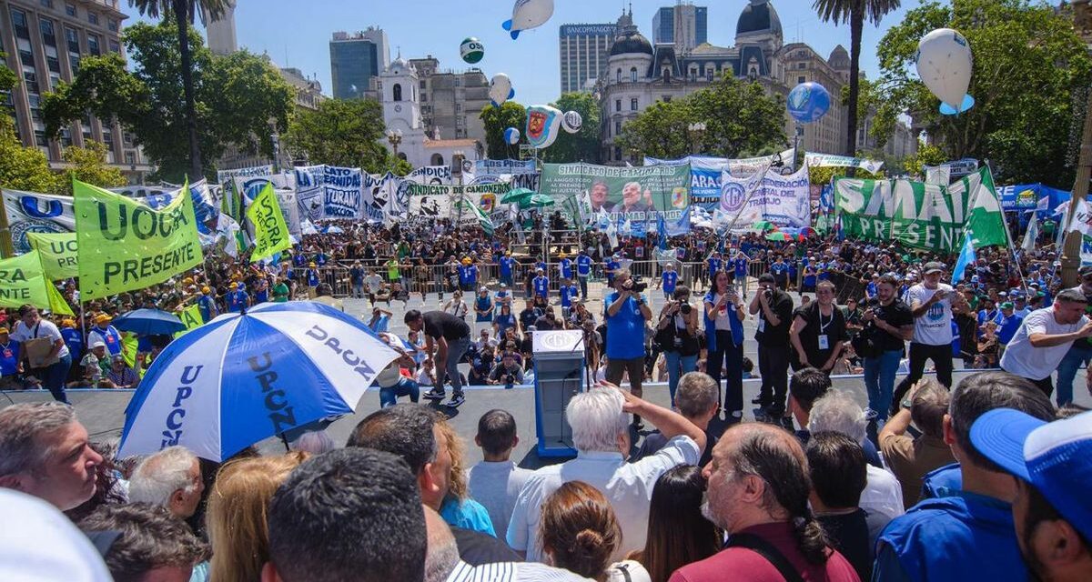 Sin paro, la CGT se movilizará al Congreso contra la reforma laboral