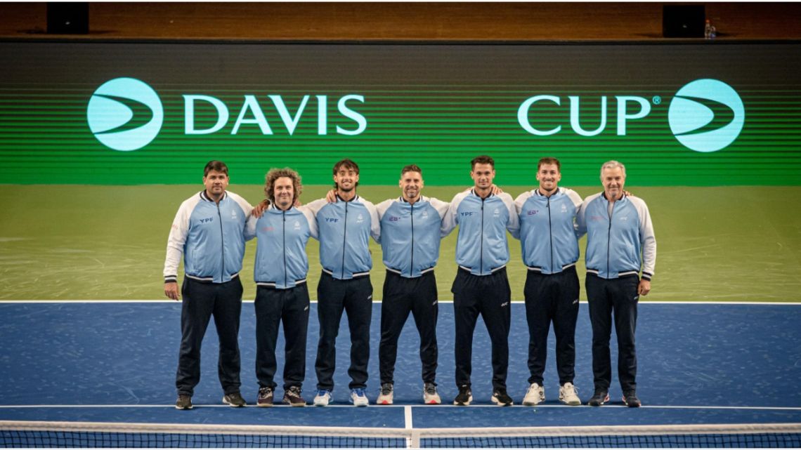Argentina inicia su travesía en la Copa Davis