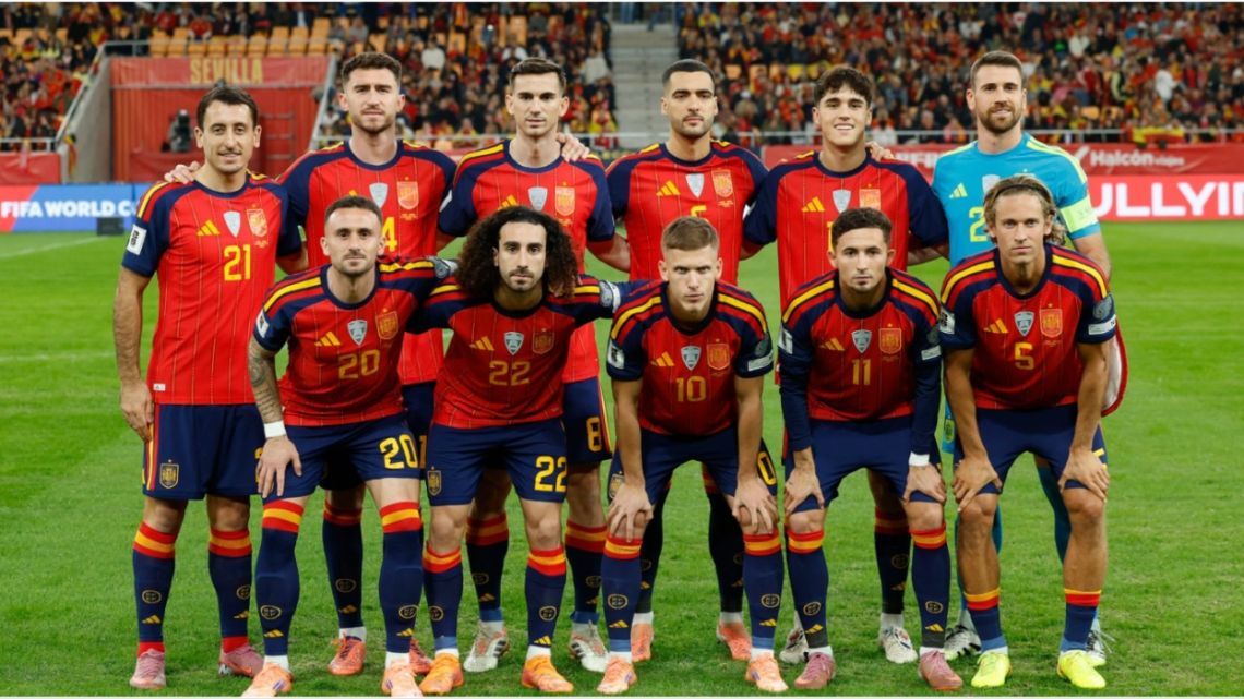 Otra baja inesperada para De la Fuente: España perdió un delantero clave a días de la Finalissima ante Argentina