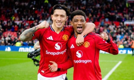 Con Lisandro Martínez de titular, el Manchester United derrotó de manera agónica al Fulham en Old Trafford