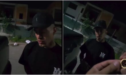 Filmaron a Lolo Miranda vendiendo un anillo de oro en una Villa: “Es de cuando jugaba en Racing”