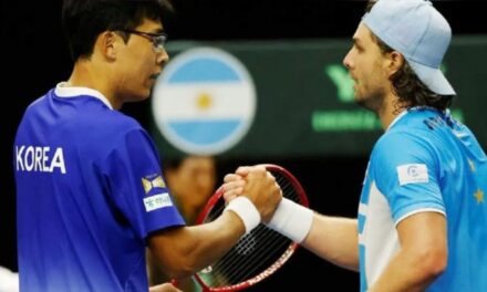 Argentina quedó eliminada de la Copa Davis tras caer ante Corea del Sur
