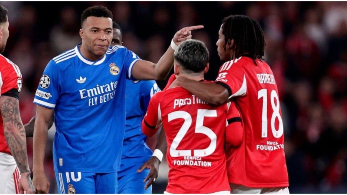 Mbappé explotó contra Prestianni y pidió que nunca más juegue la Champions League