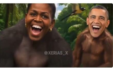 El posteo provocativo de Donald Trump contra los Obama: los mostró como monos