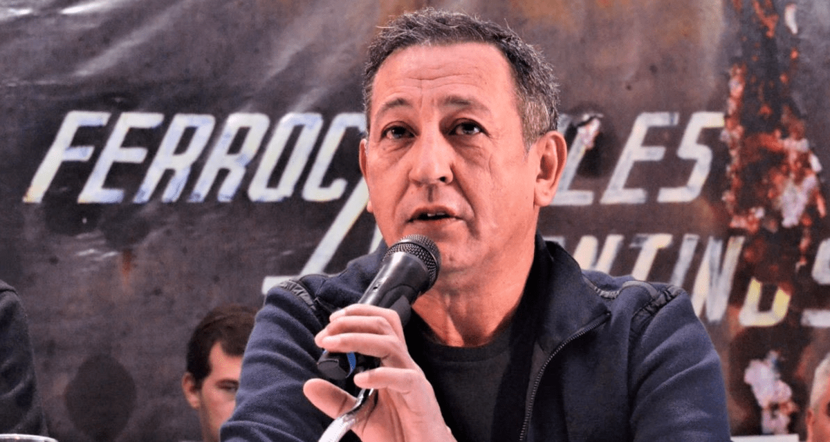 Omar Maturano ratificó que el jueves habrá paro de trenes