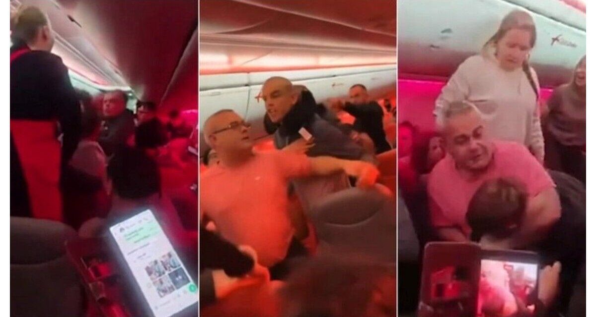 Dos pasajeros fueron expulsados por la policía