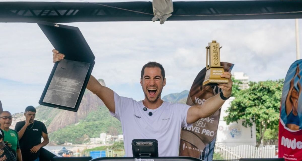 Un brasileño completa 188 km en 24h sobre una cinta de correr