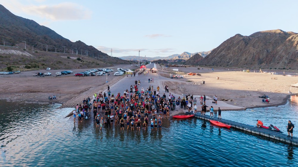 Más de 100 héroes, una sola pasión: el Triatlón Cordillerano 