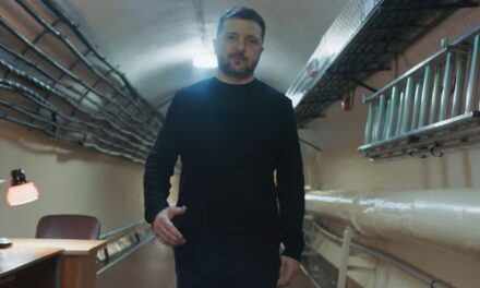 Volodimir Zelenski reveló un video inédito del búnker desde donde resistió el avance de Rusia