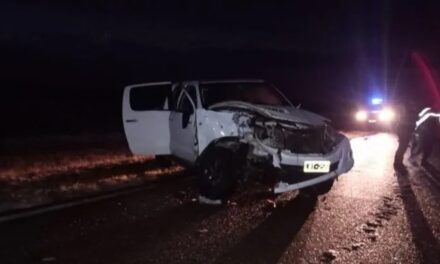 Tragedia en la Ruta 141: Un choque frontal entre camionetas dejó un muerto en Caucete