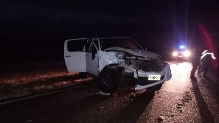 Tragedia en la Ruta 141: Un choque frontal entre camionetas dejó un muerto en Caucete