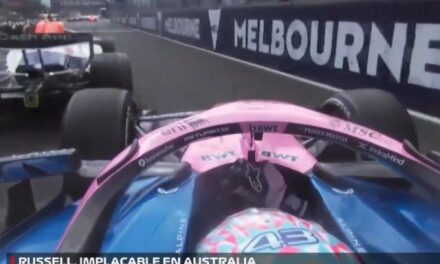 Su maniobra milagrosa en la largada, la reacción de Russell y una penalización inesperada