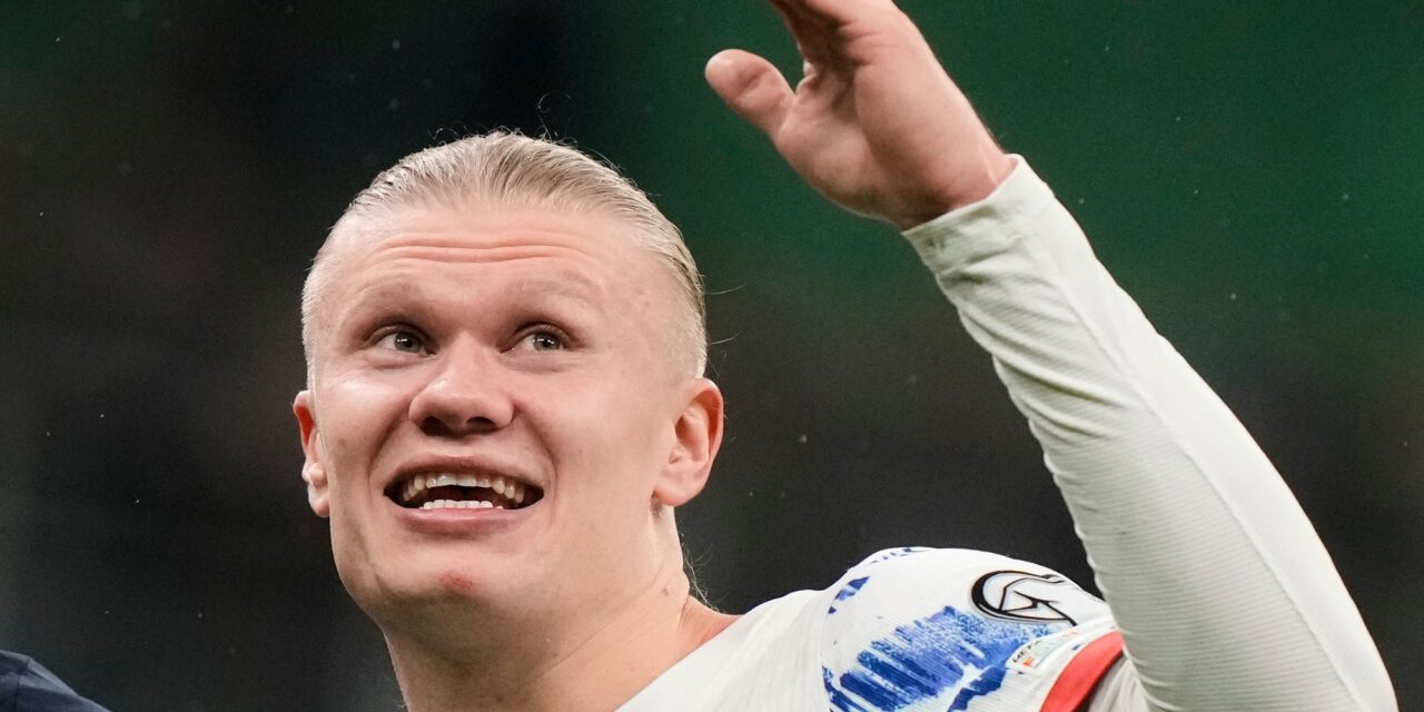 Erling Haaland, el androide noruego que llevó al Mundial a su selección tras 28 años