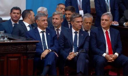 Orrego, en primera fila del mensaje presidencial que abrió el año legislativo