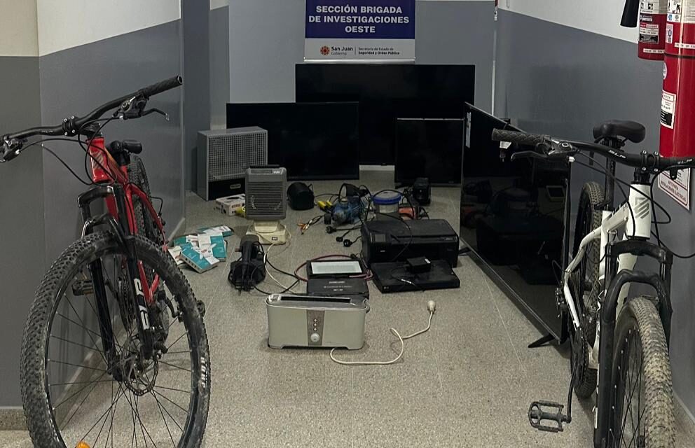 Violento robo a una jubilada en Rivadavia: Dos detenidos y secuestro de armas y droga