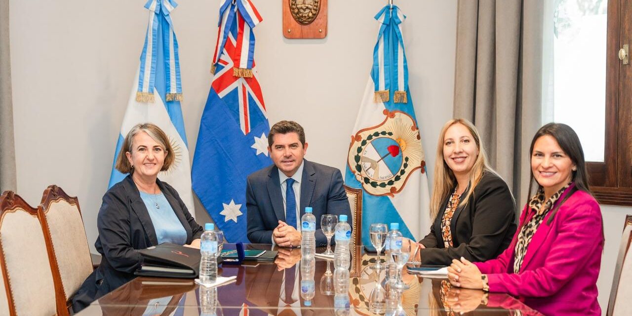 Orrego fortalece lazos con Australia y abre una puerta clave para la minería sanjuanina