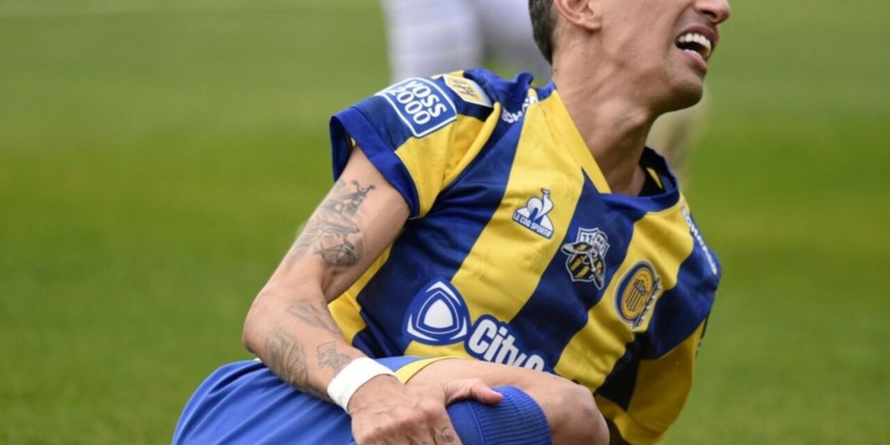 Ángel Di María se desgarró de nuevo y peligra su presencia en el debut en la Copa Libertadores 2026