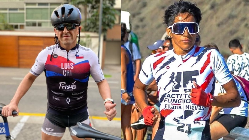 Ironman 70.3: un triatleta ciego y su guía sanjuanina buscarán cruzar juntos la meta
