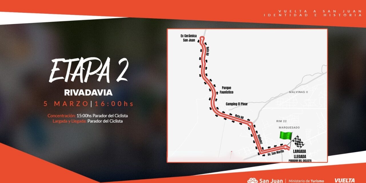 La Vuelta a San Juan Damas llega a Rivadavia con la contrarreloj individual de la Etapa 2