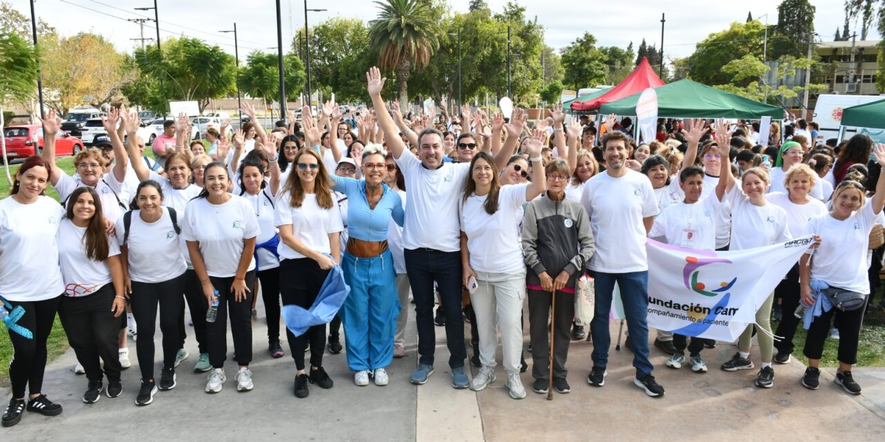 Gran convocatoria en el Parque de Mayo para concientizar sobre el cáncer cervicouterino