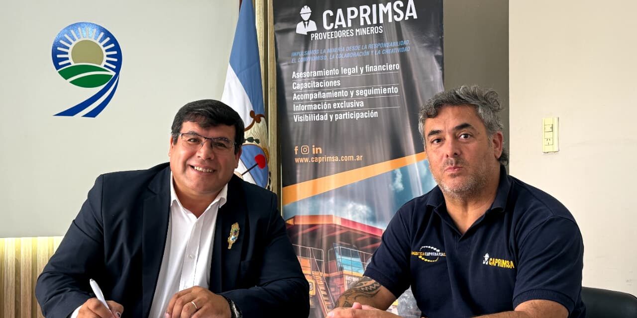 9 de Julio firmó un convenio con proveedores mineros y busca posicionarse en la cadena de servicios