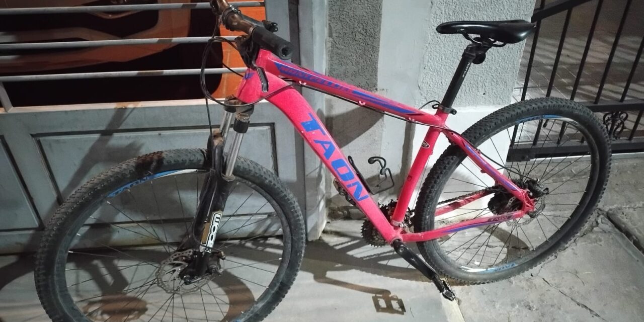 Rivadavia: Lo sorprendieron robando una bicicleta y lo atraparon