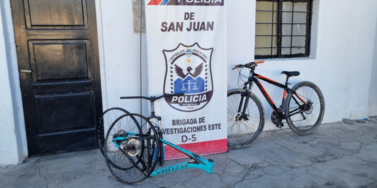 Recuperaron bicicletas robadas en dos operativos y avanzan las investigaciones