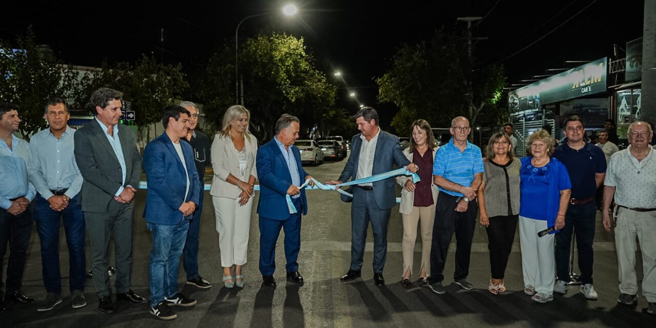 Nueva cara para una avenida clave: Terminaron la repavimentación y mejora el tránsito