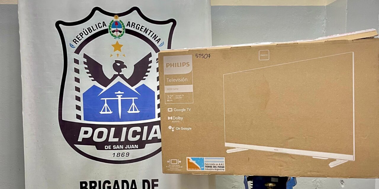 Robo en pleno centro: Huyeron y dejaron un TV y una garrafa