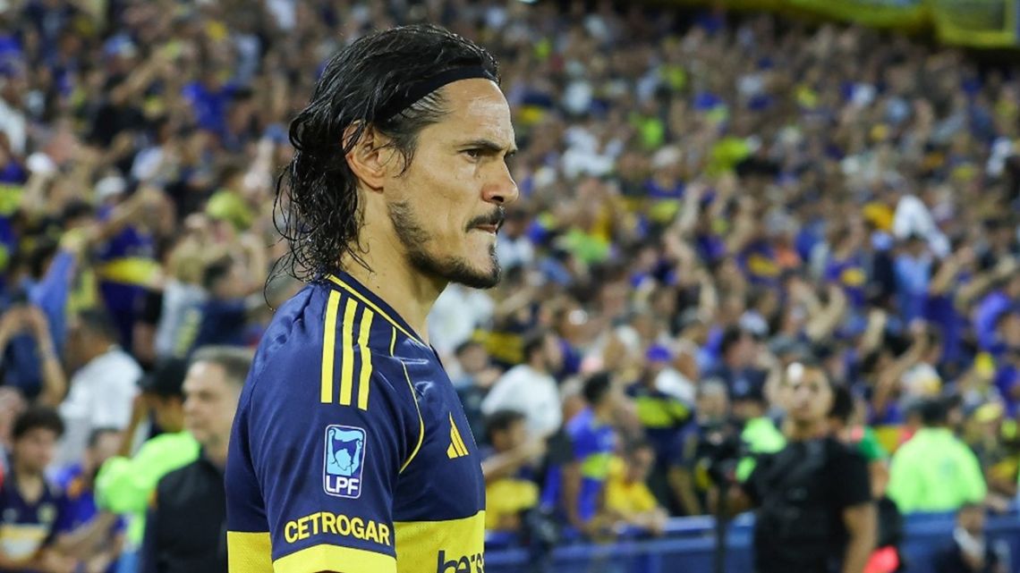 Cavani es baja confirmada en Boca por lesión: qué tratamiento se realizará y cuánto tiempo estará sin jugar