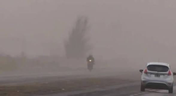 Alerta por viento sur: Ráfagas de hasta 85 km/h afectarán a gran parte de la provincia