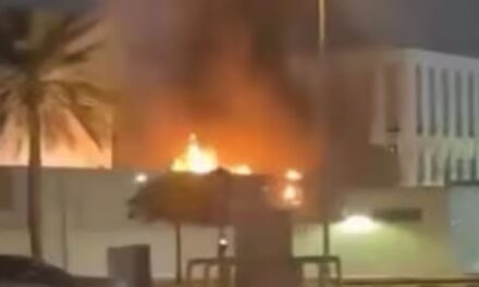 Irán atacó con drones el consulado de EEUU en Dubái y provocó un incendio en el edificio