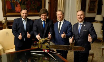 Javier Milei recibió al embajador de EEUU en Casa Rosada