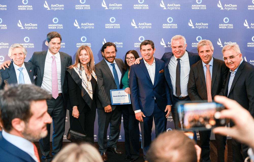 Los Azules fue distinguido en Nueva York por su apuesta a la inversión minera en Argentina